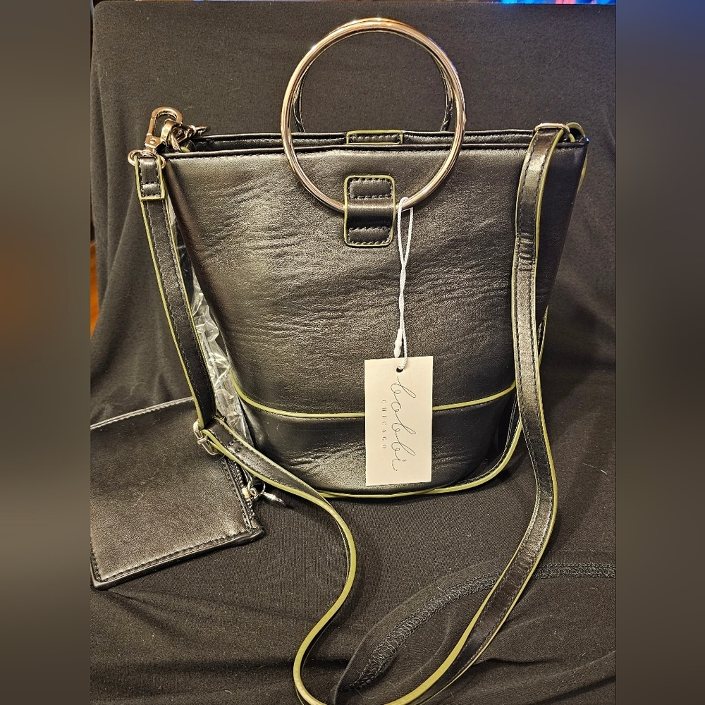 Bobbi Mini Bucket Bag in Black